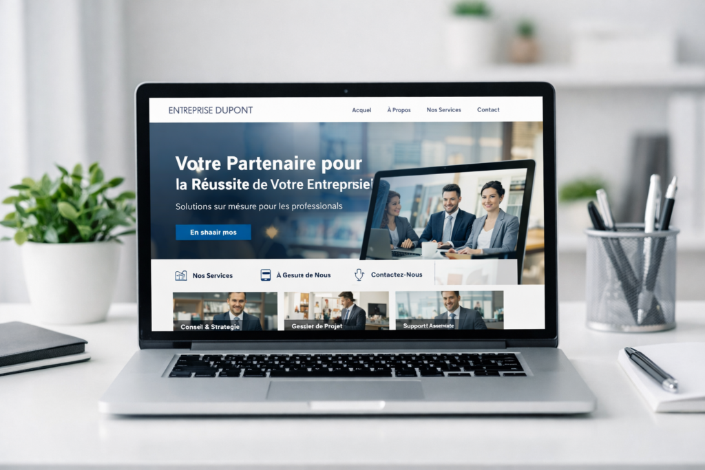 Création de sites web vitrine 2026 UI-UX