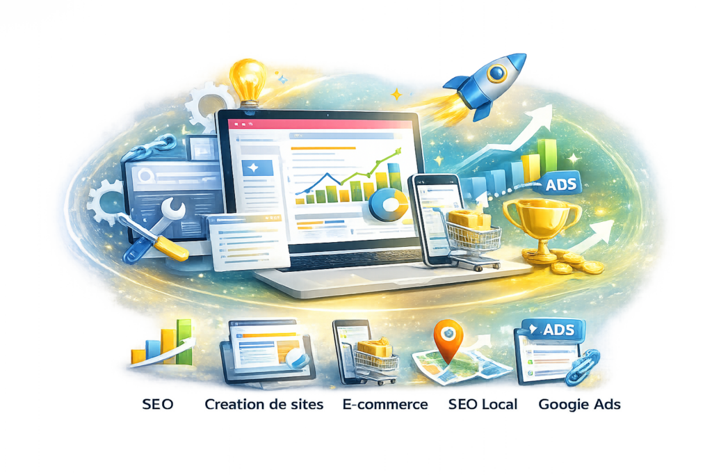 Services SEO et création de sites au Maroc