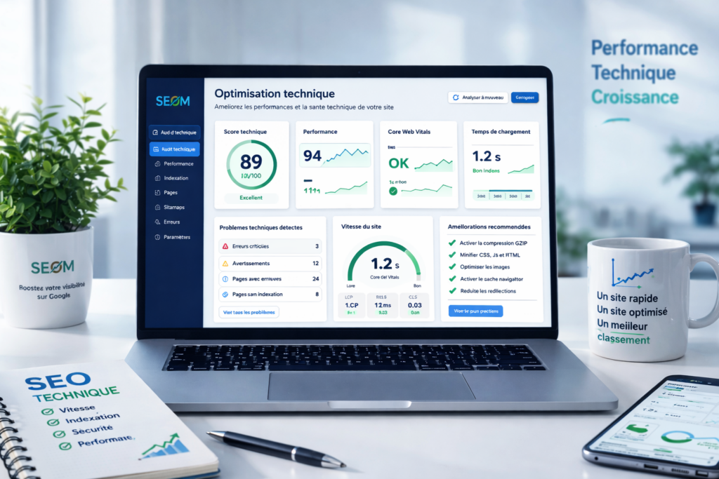 Optimisation technique de site web au maroc